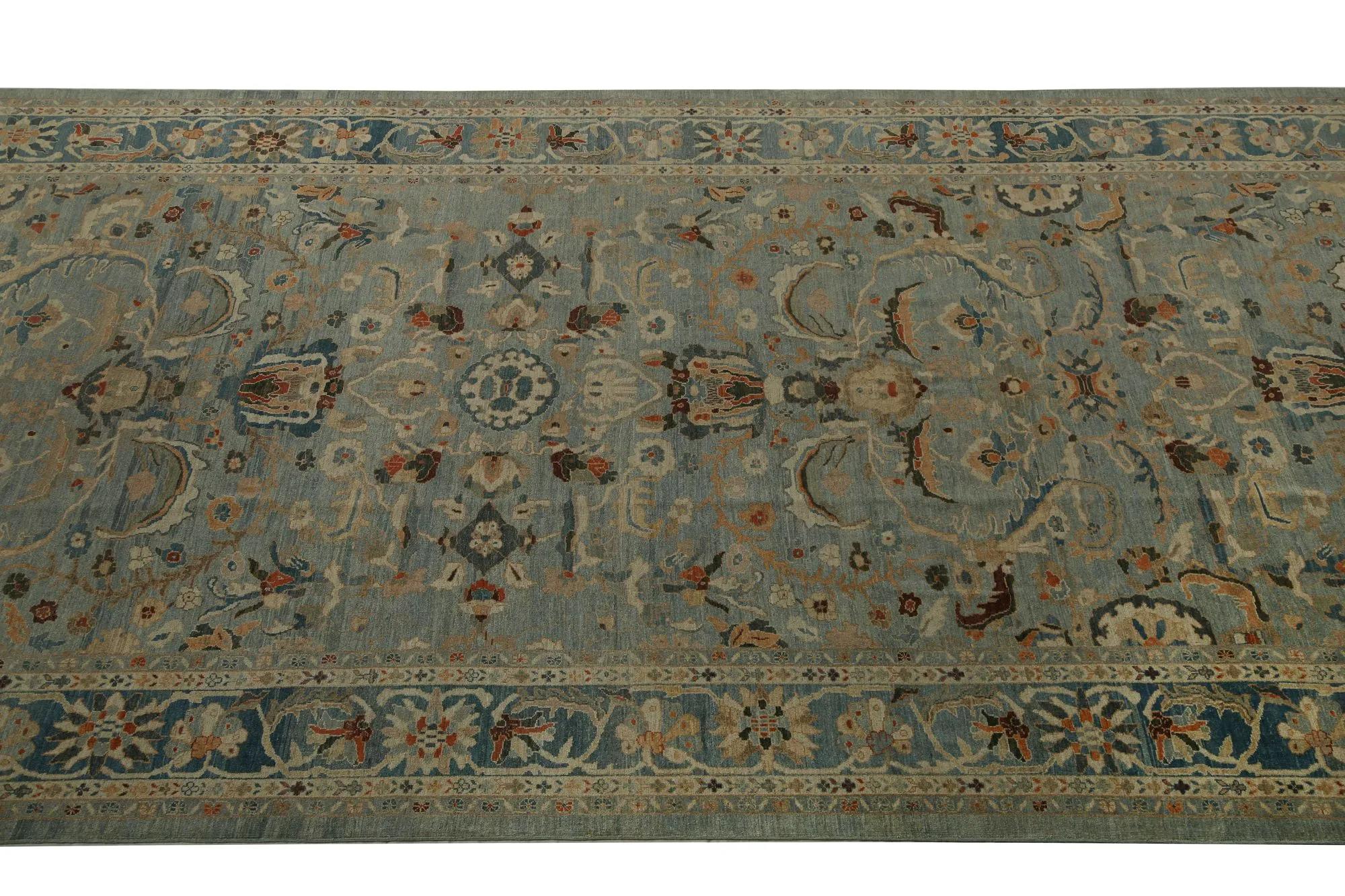 XX secolo Tappeti per l'area della Turchia Sultanabad Rugs - Design - 98596 in vendita