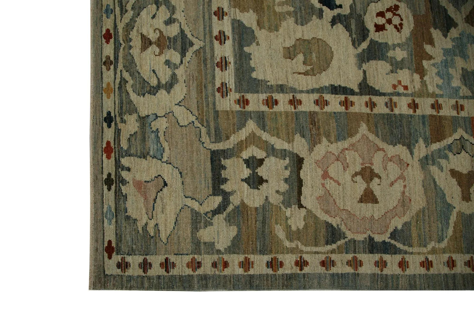 Turquía Sultanabad Rugs - Design - 98597 siglo XX en venta
