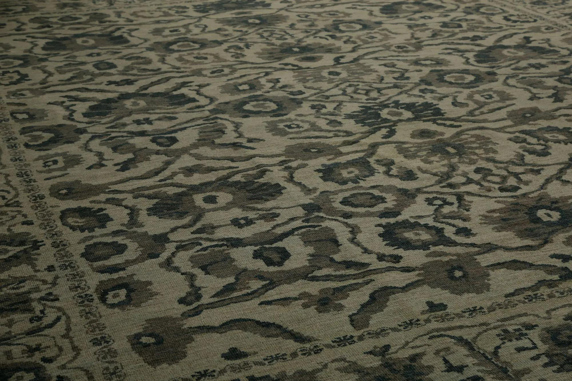 Tapis turcs Sultanabad - Design - 98598 Excellent état - En vente à Dallas, TX