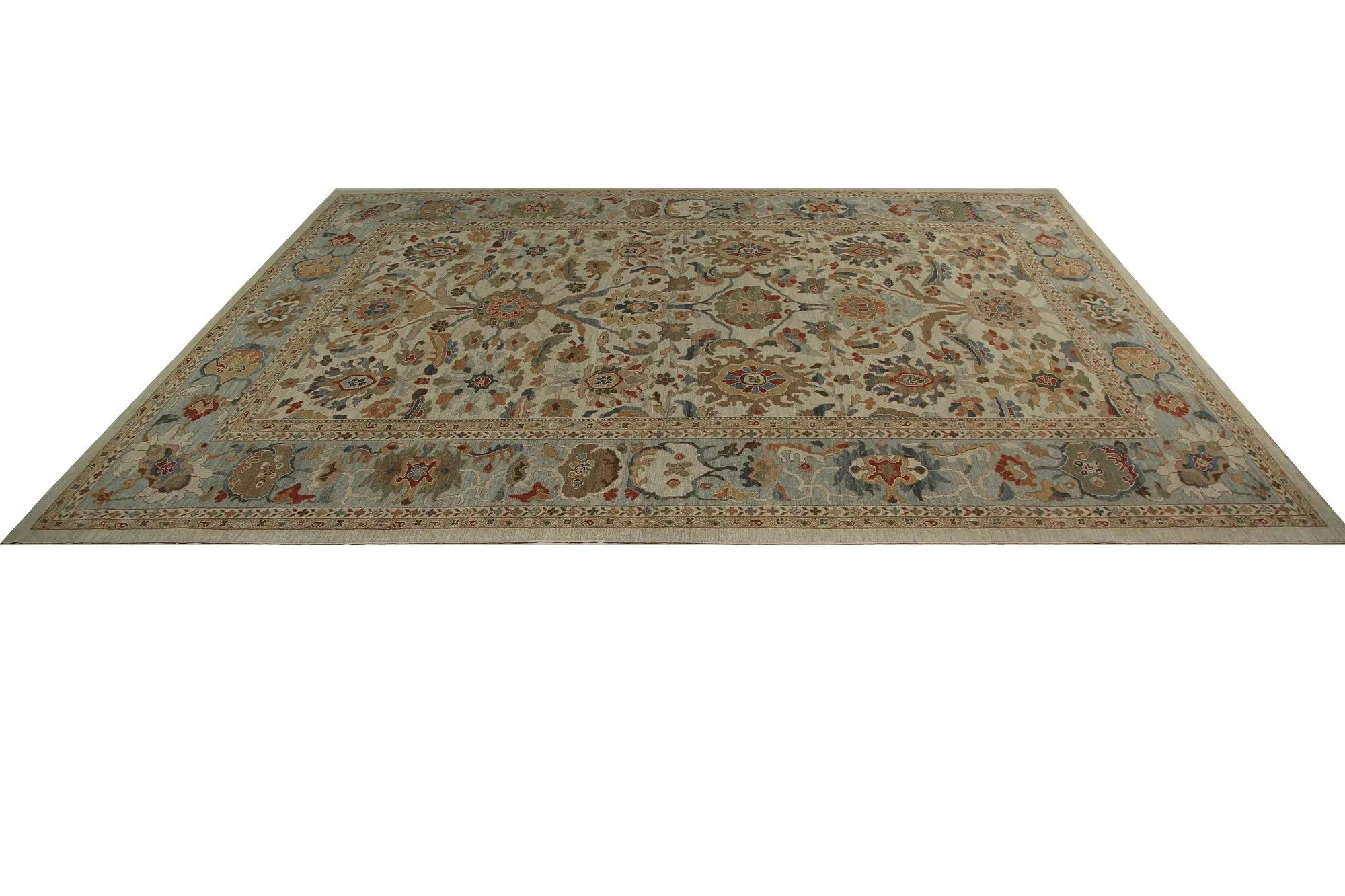 Türkei Sultanabad Bereich Teppiche - Design/One - 98621 (20. Jahrhundert) im Angebot
