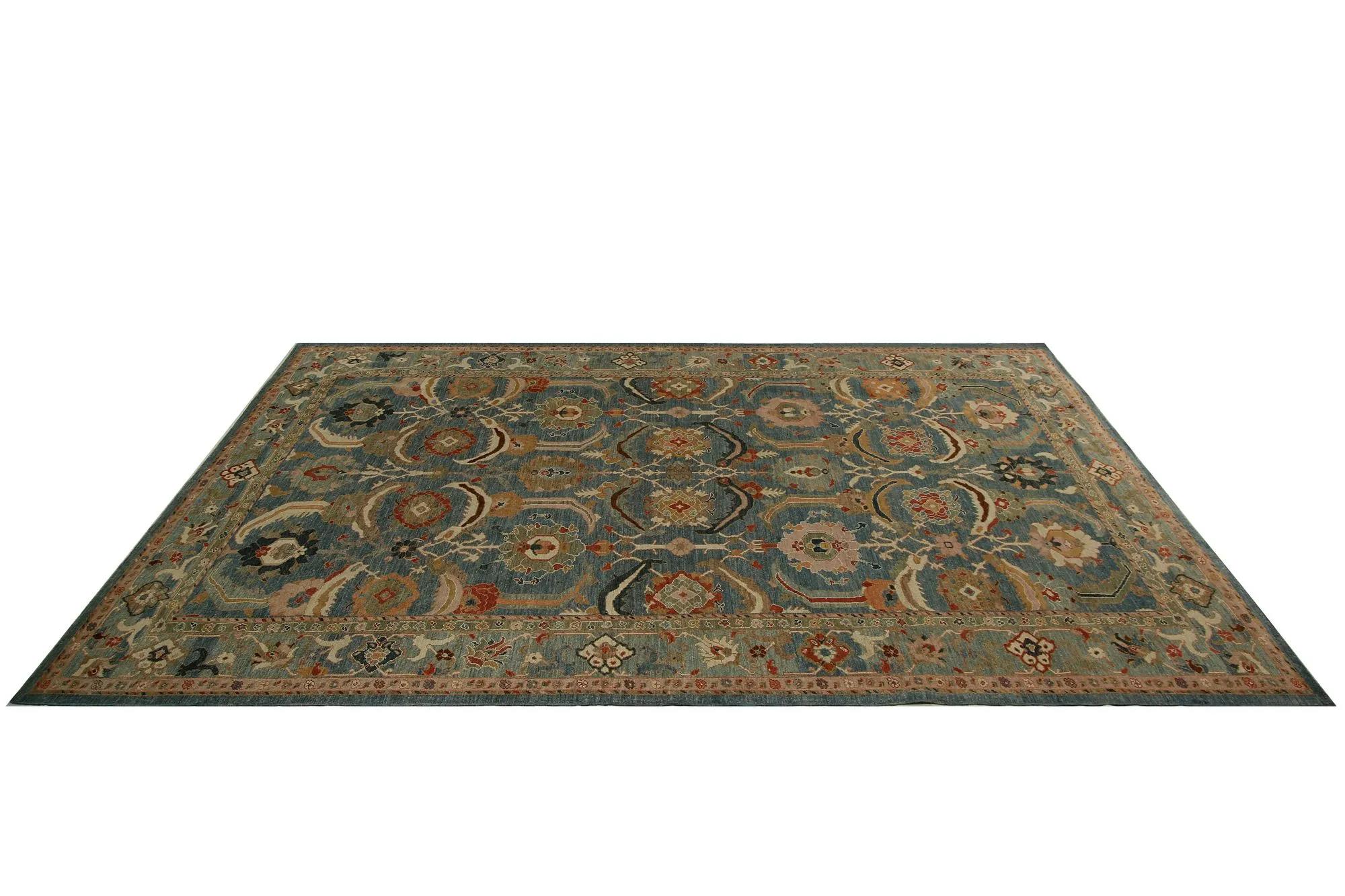 Descubre la elegancia de Turquía con Sultanabad Rugs. Diseñado con meticulosa atención al detalle, este diseño exclusivo es perfecto para realzar tu espacio.