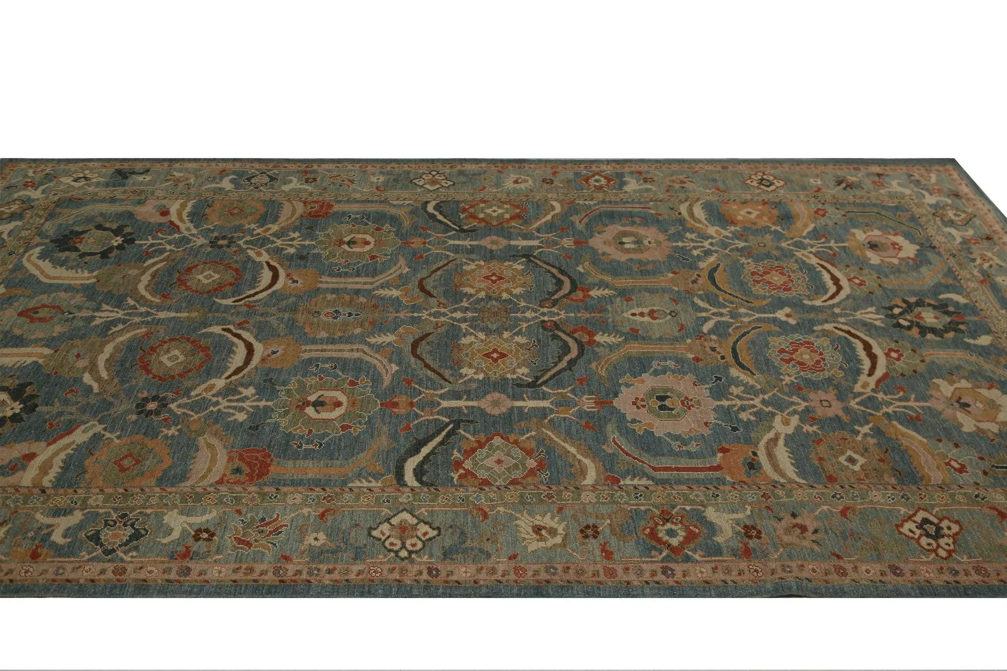Turquía Sultanabad Rugs - Design - 98622 siglo XX en venta