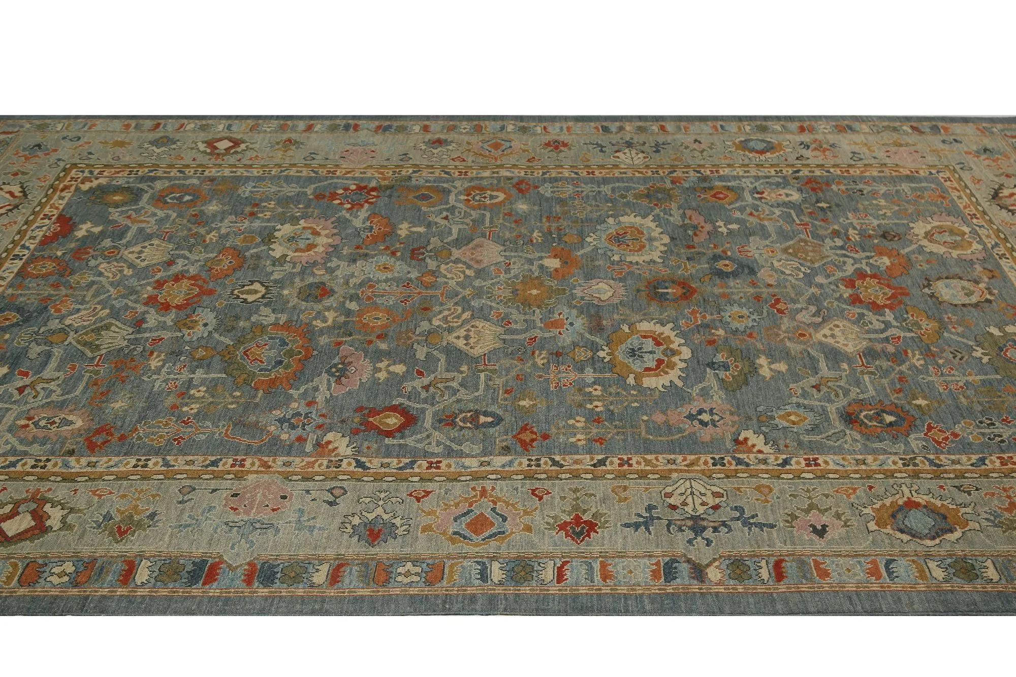 Türkei Sultanabad Bereich Teppiche - Design/One - 98626 (20. Jahrhundert) im Angebot