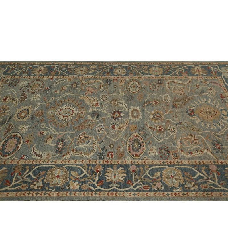 Sultanabad-Teppiche aus der Türkei – Design – 98672 im Zustand „Hervorragend“ im Angebot in Dallas, TX