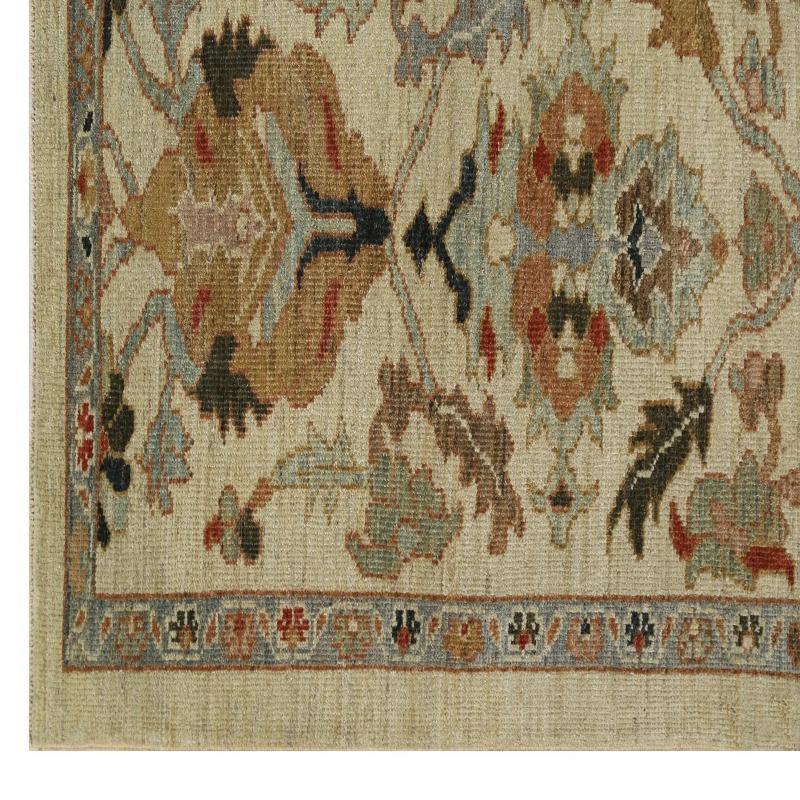 Descubre la elegancia de Turquía con Sultanabad Rugs. Diseñado con meticulosa atención al detalle, este diseño exclusivo es perfecto para realzar tu espacio.