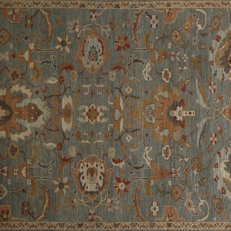 Turkish Turkey Sultanabad Area Rugs - Design - 98737 For Sale