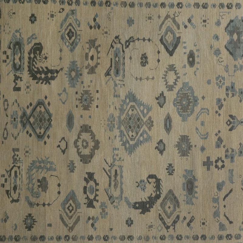 Annodato a mano Tappeti per l'area della Turchia Sultanabad Rugs - Design - 98739 in vendita