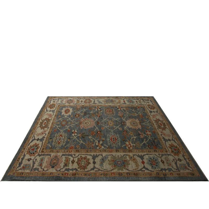 Sultanabad-Teppiche aus der Türkei – Design – 98741 im Zustand „Hervorragend“ im Angebot in Dallas, TX