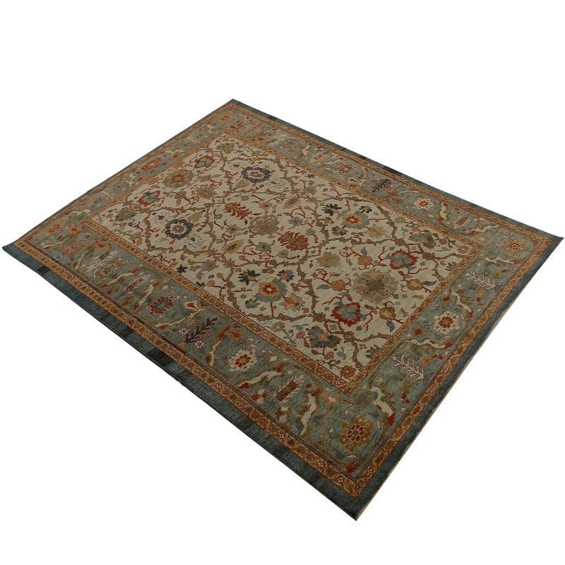 Turkish Turkey Sultanabad Area Rugs - Design - 98767 For Sale