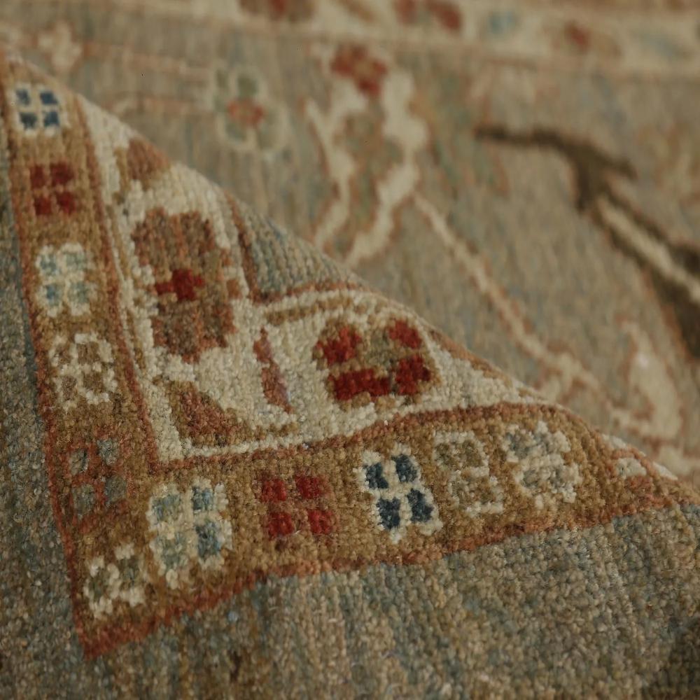 Turkey Sultanabad Runner Rugs - Design - 98772 In Excellent Condition For Sale In Dallas, TX