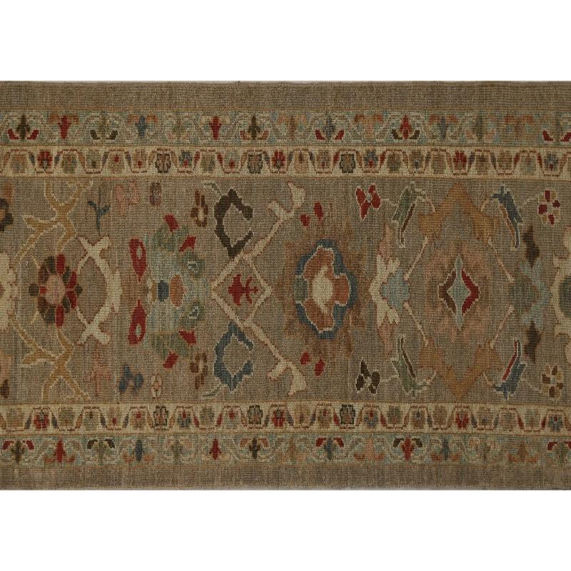 Grounding Pathways: The Hand-Knotted Turkish Sultanabad Runner Rug
Anchor and define your living spaces with the profound beauty of this exquisite Turkish Sultanabad runner rug, a hand-knotted masterpiece designed for both aesthetic impact and