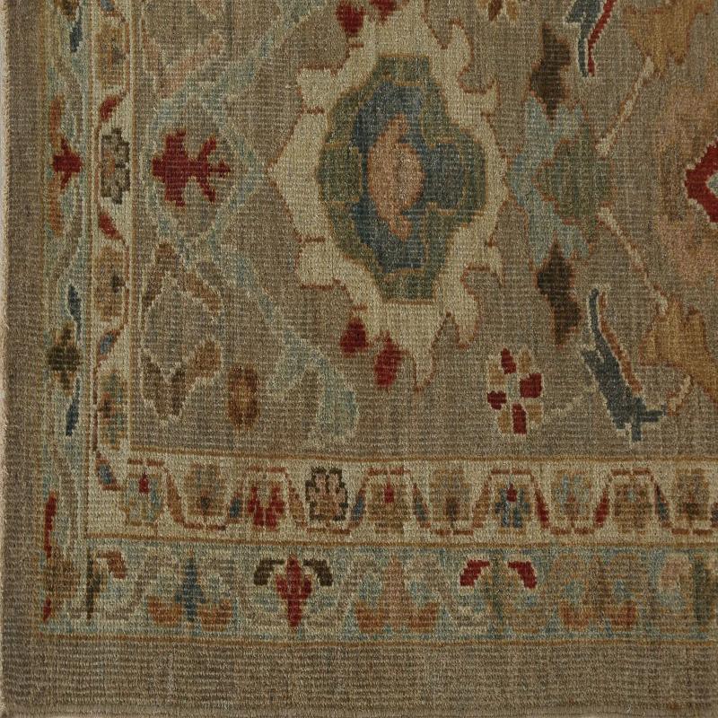 Hand-Knotted Turkey Sultanabad Runner Rugs - Design - 98775 For Sale