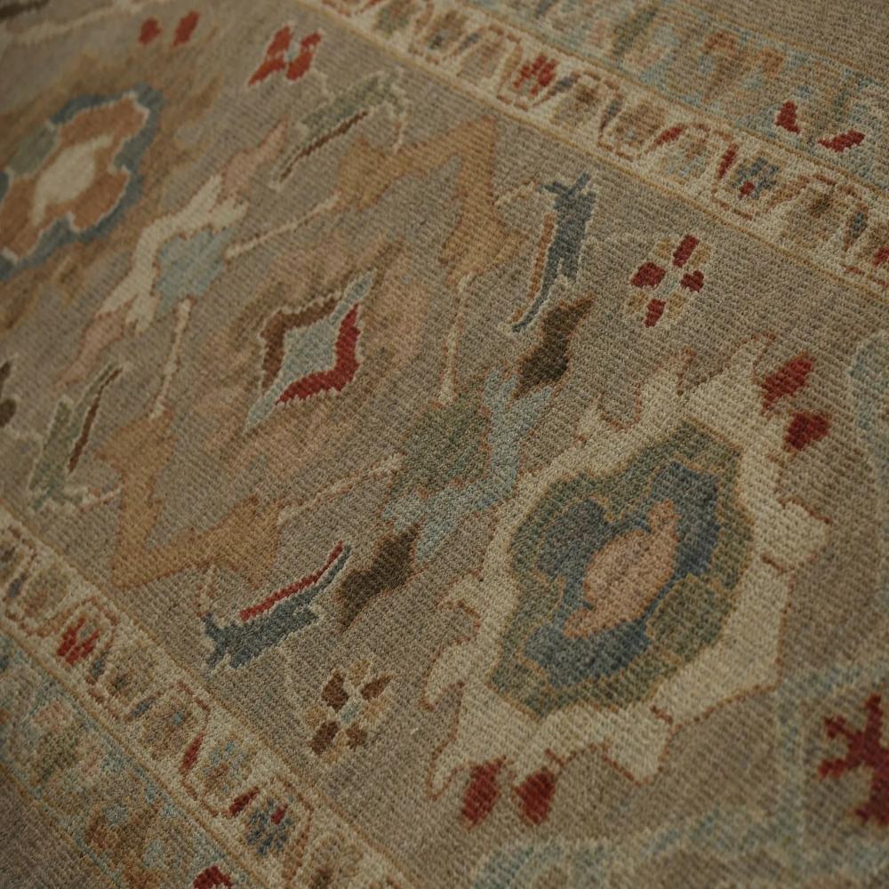 Turkey Sultanabad Runner Rugs - Design - 98775 In Excellent Condition For Sale In Dallas, TX