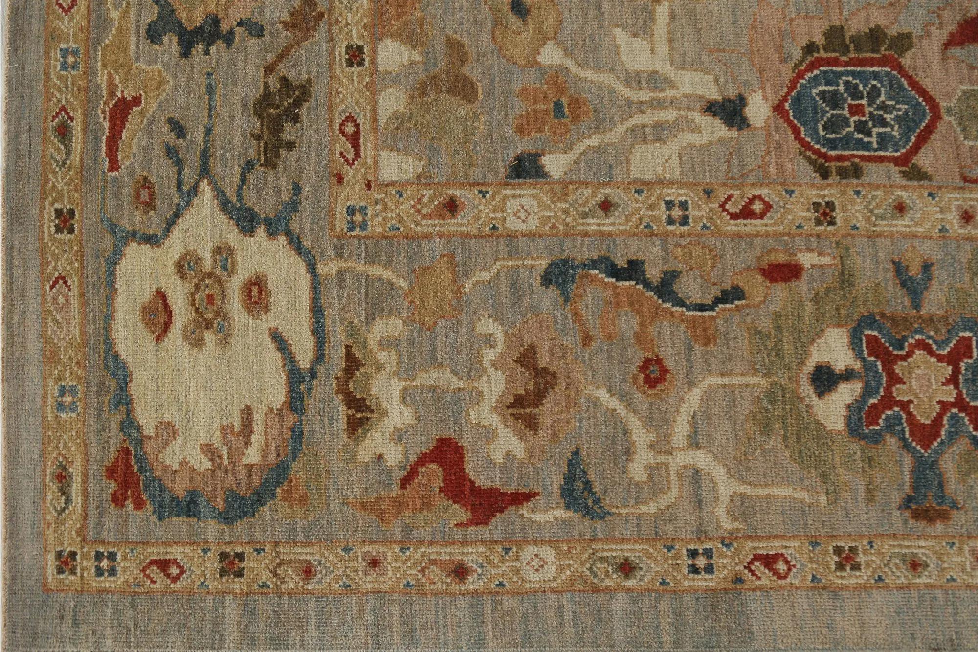 Sultanabad-Teppiche aus der Türkei – Design – 98781 (Handgeknüpft) im Angebot