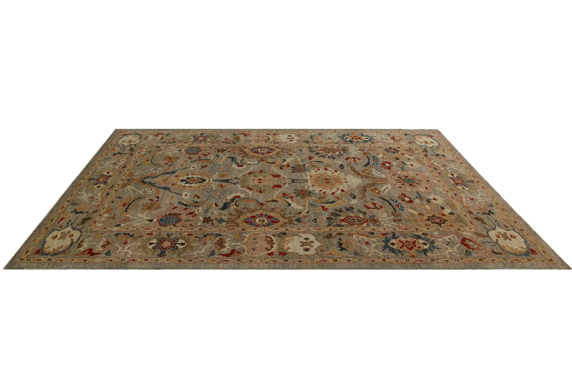 Sultanabad-Teppiche aus der Türkei – Design – 98781 im Zustand „Hervorragend“ im Angebot in Dallas, TX