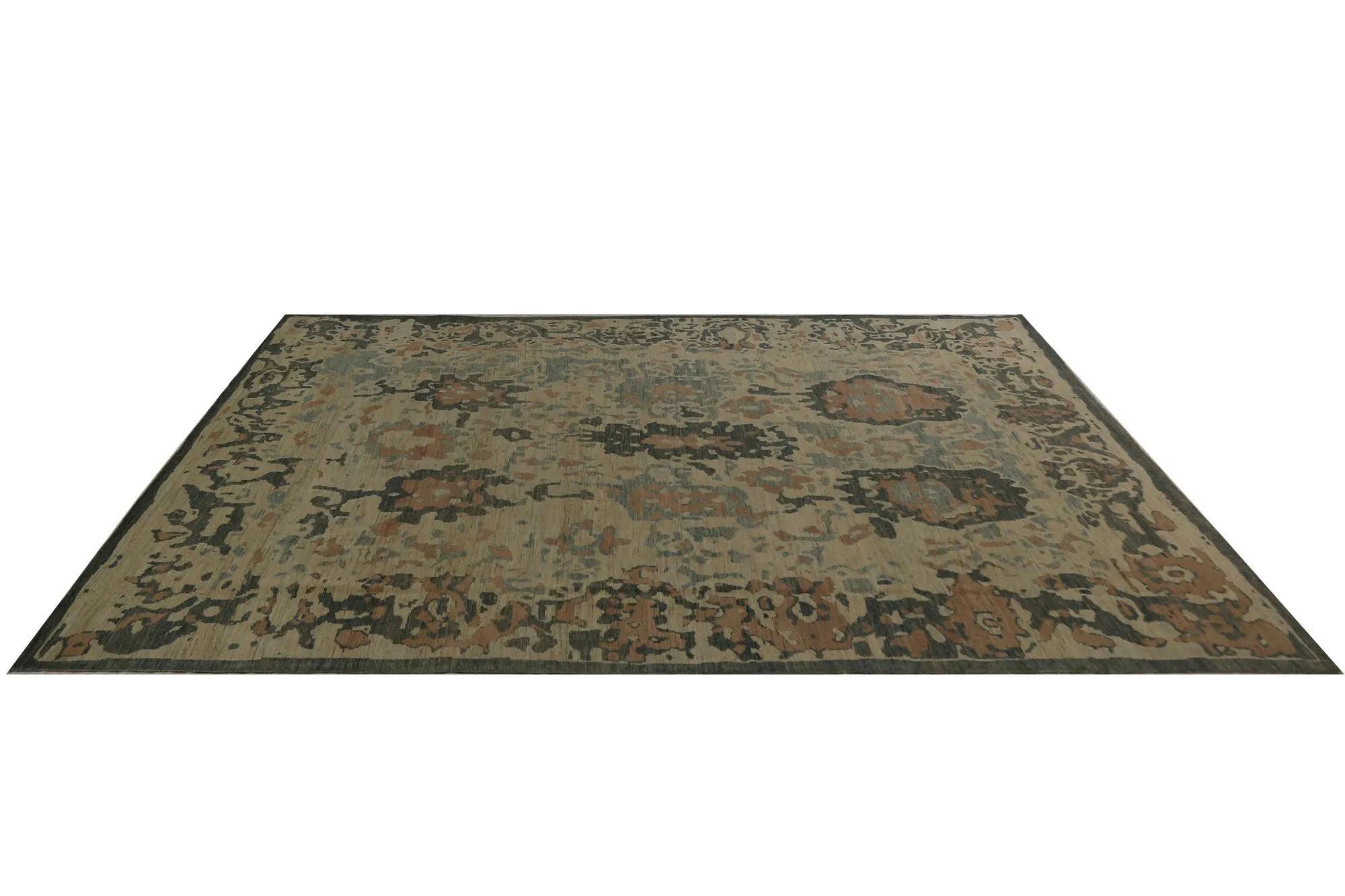 Sultanabad-Teppiche aus der Türkei – Design – 98783 im Zustand „Hervorragend“ im Angebot in Dallas, TX