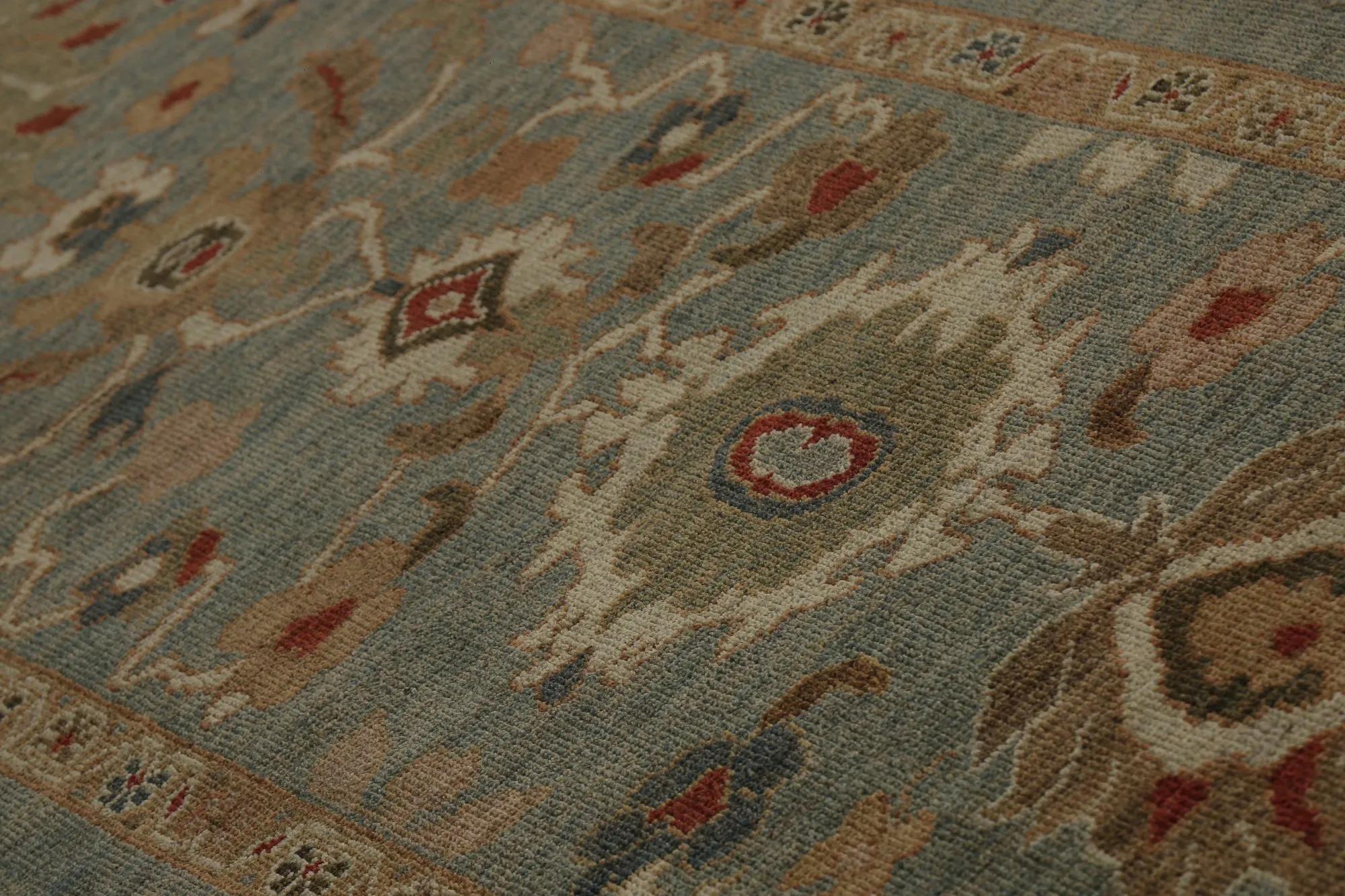Annodato a mano Tappeti per l'area della Turchia Sultanabad Rugs - Design - 98856 in vendita