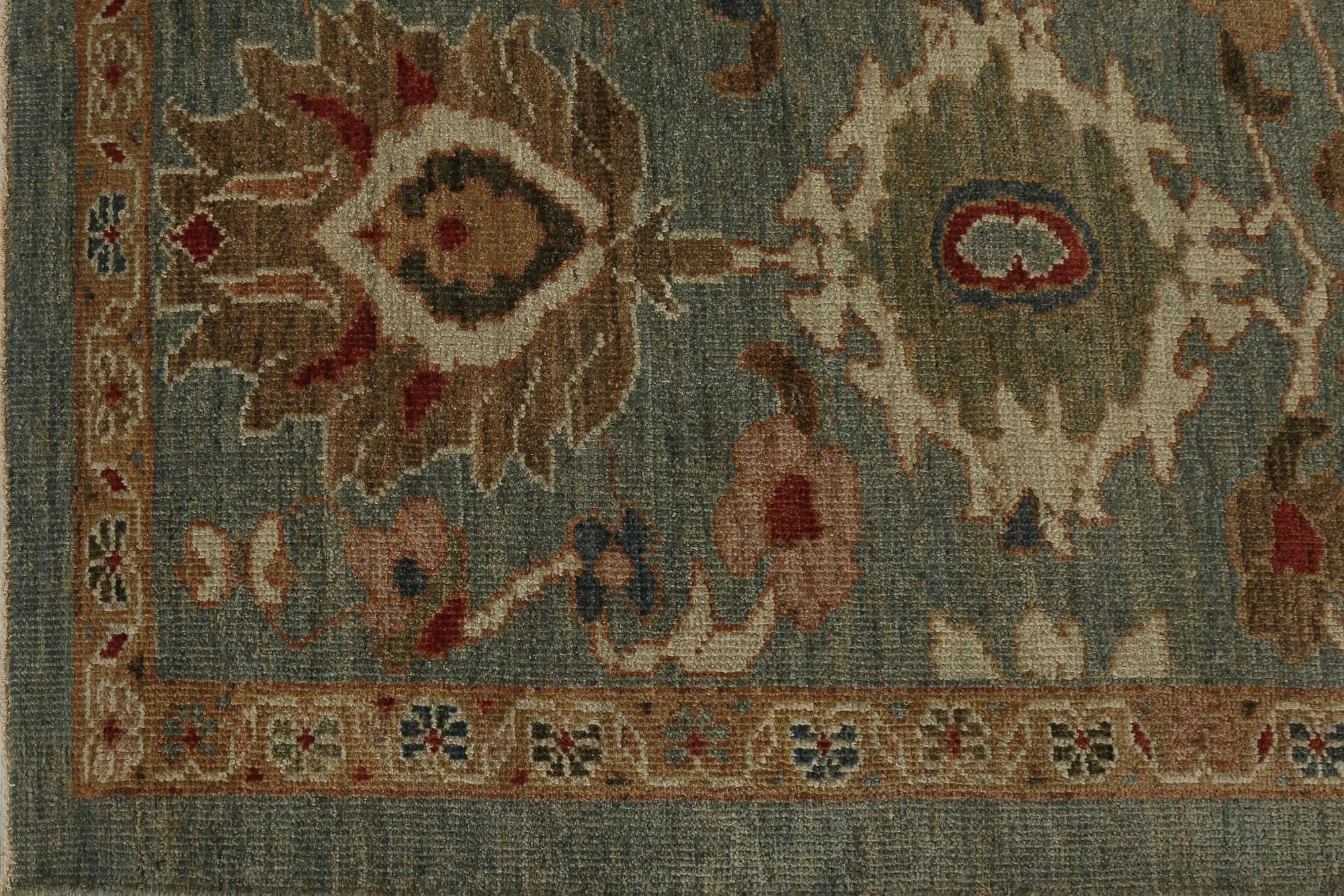 Annodato a mano Tappeti per l'area della Turchia Sultanabad Rugs - Design - 98858 in vendita