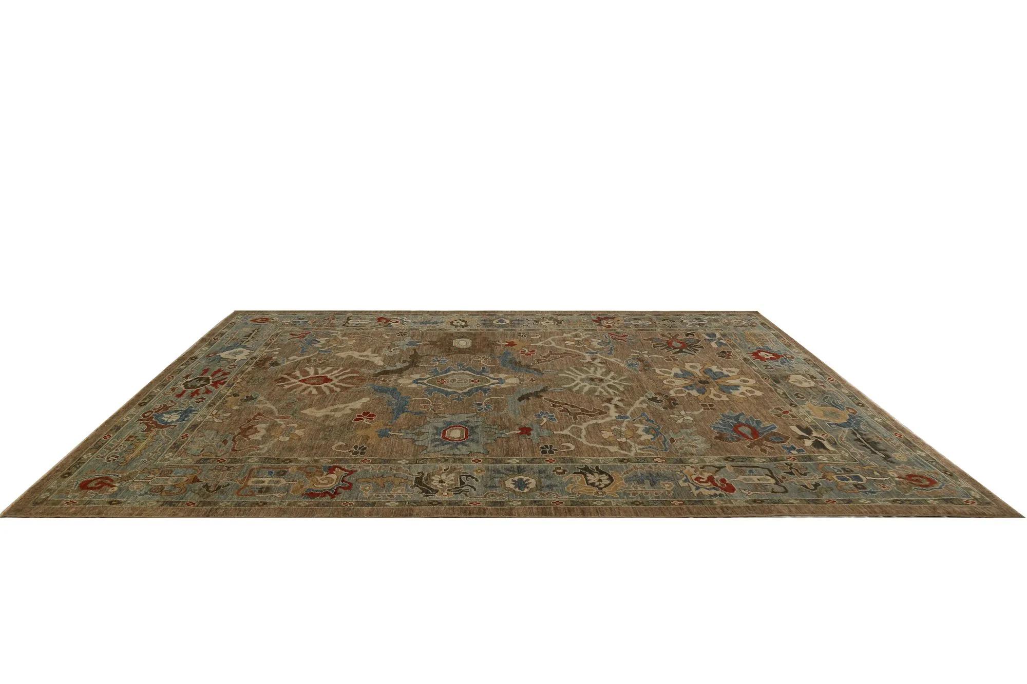Scopri l'eleganza dei Sultanabad Rugs della Turchia. Progettato con una meticolosa attenzione ai dettagli, questo design esclusivo è perfetto per valorizzare il tuo spazio.