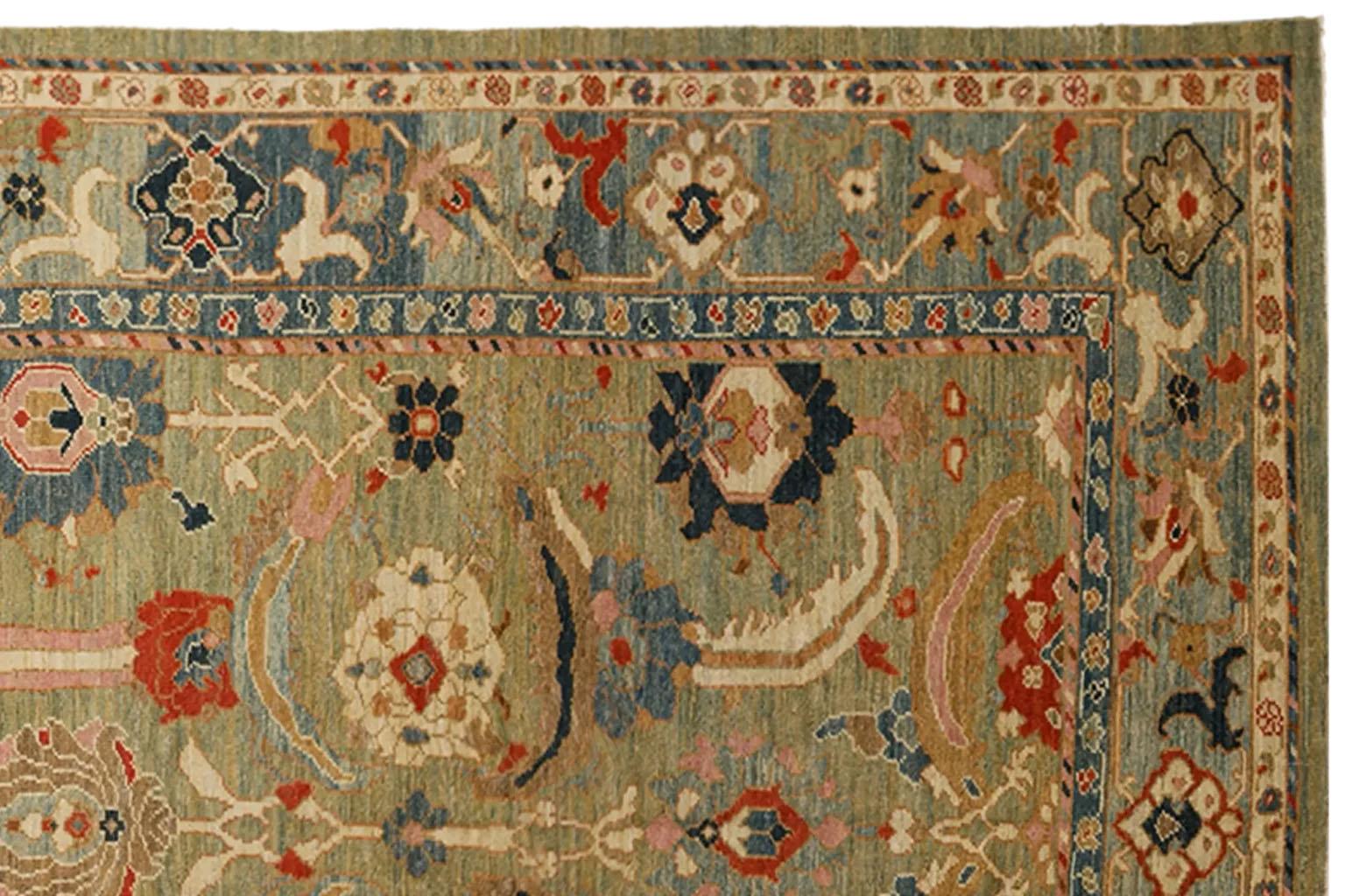 20th Century Turkey Area Rugs - Sultanabad Style - (98 x 207) For Sale