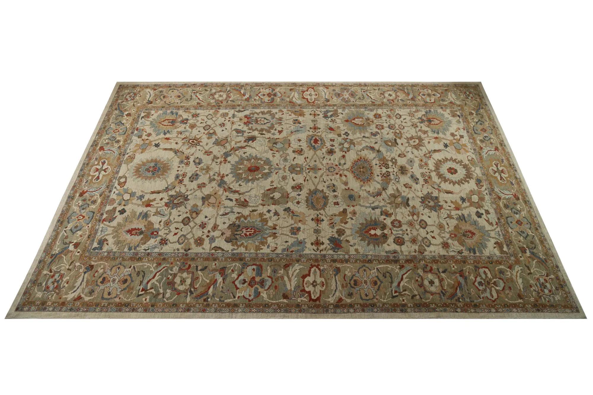 XX secolo Tappeti per l'area della Turchia Sultanabad Rugs - Design - 98870 in vendita