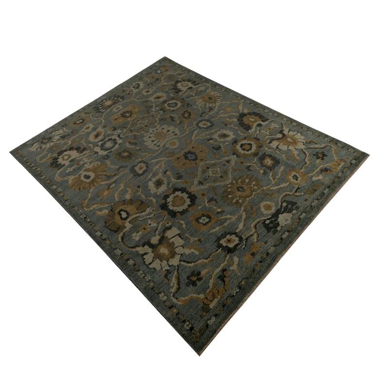 Descubre la elegancia de Turquía con Sultanabad Rugs. Diseñado con meticulosa atención al detalle, este diseño exclusivo es perfecto para realzar tu espacio.