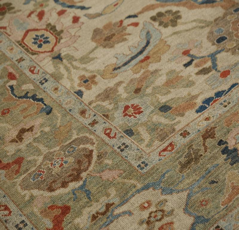 Sultanabad-Teppiche aus der Türkei – Design – 99001 (Handgeknüpft) im Angebot
