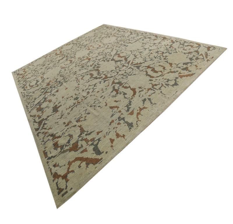 Turkish Turkey Sultanabad Area Rugs - Design - 99009 For Sale