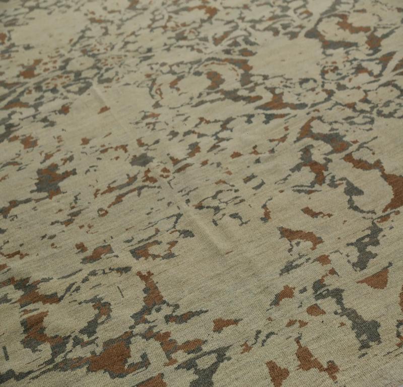 Hand-Woven Turkey Sultanabad Area Rugs - Design - 99009 For Sale