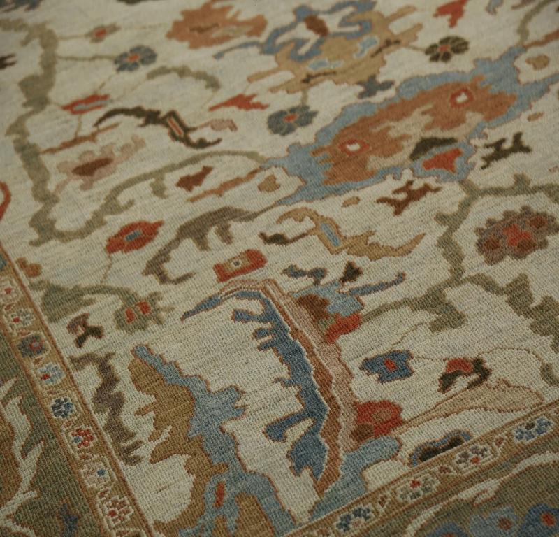 Sultanabad-Teppiche aus der Türkei – Design – 99010 im Zustand „Hervorragend“ im Angebot in Dallas, TX