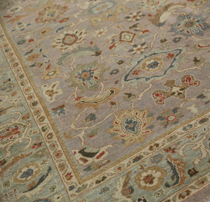 Tissé à la main Tapis turcs Sultanabad - Design - 99011 en vente