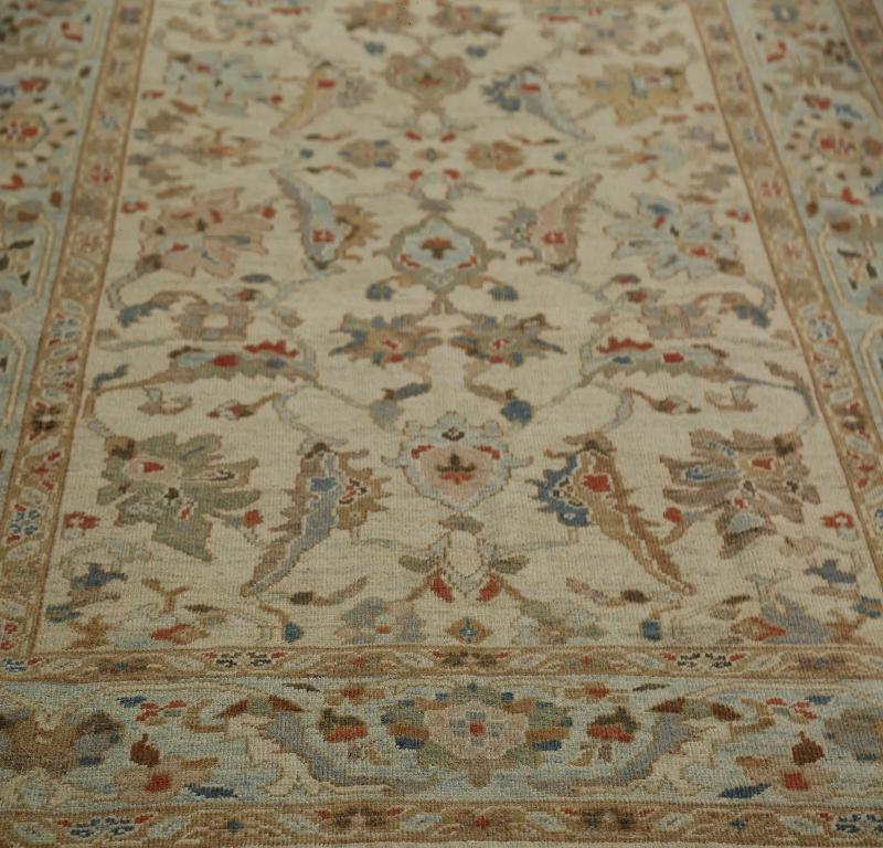 Turkey Sultanabad Area Rugs - Design - 99020 In Excellent Condition For Sale In Dallas, TX