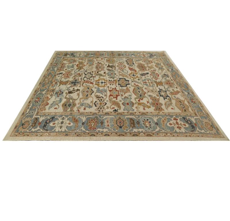 Turkish Turkey Sultanabad Area Rugs - Design - 99027 For Sale