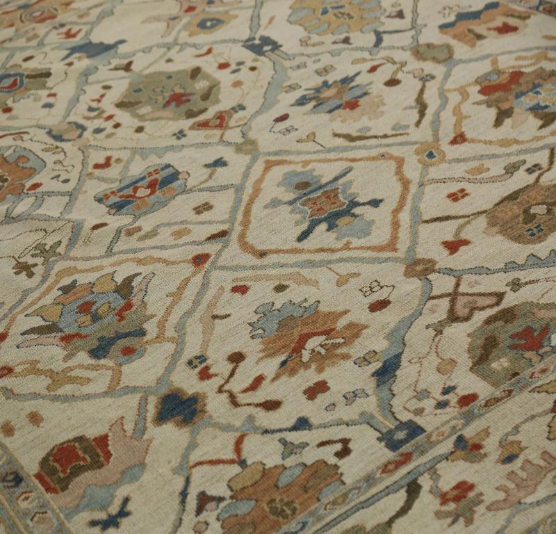 Turquía Sultanabad Rugs - Design - 99031 Anudado a mano en venta