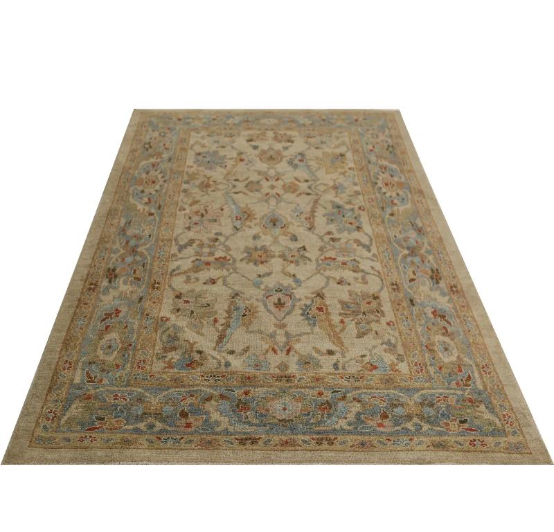 Turkish Turkey Sultanabad Area Rugs - Design - 99033 For Sale