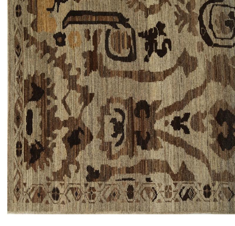 Descubre la elegancia de Turquía con Sultanabad Rugs. Diseñado con meticulosa atención al detalle, este diseño exclusivo es perfecto para realzar tu espacio.