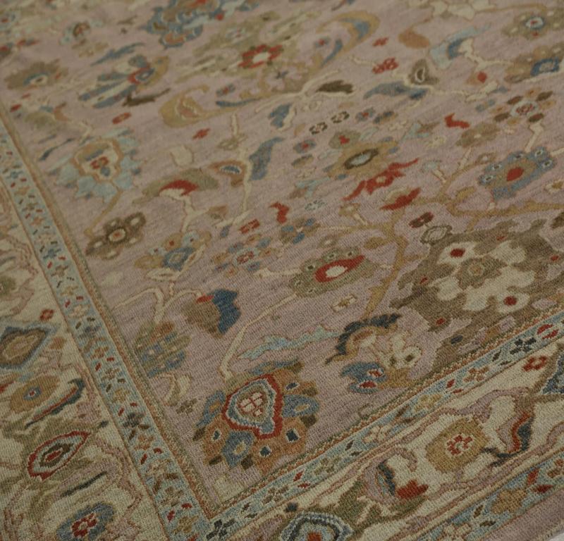 Sultanabad-Teppiche aus der Türkei – Design – 99036 (Handgeknüpft) im Angebot