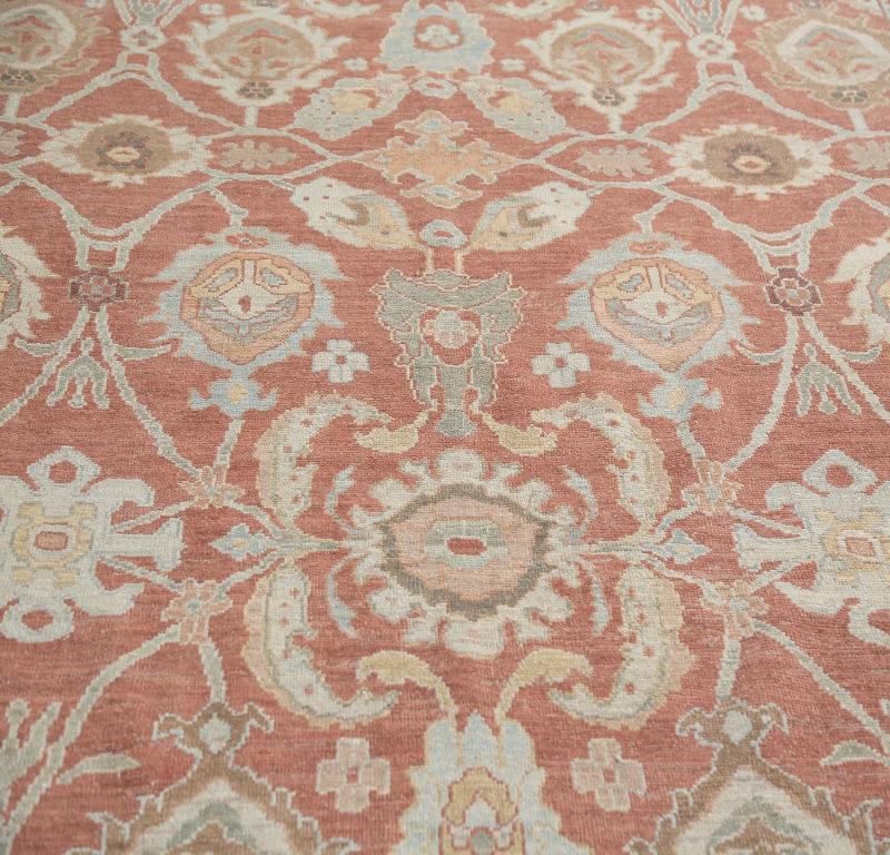 Sultanabad-Teppiche aus der Türkei – Design – 99037 (Handgeknüpft) im Angebot