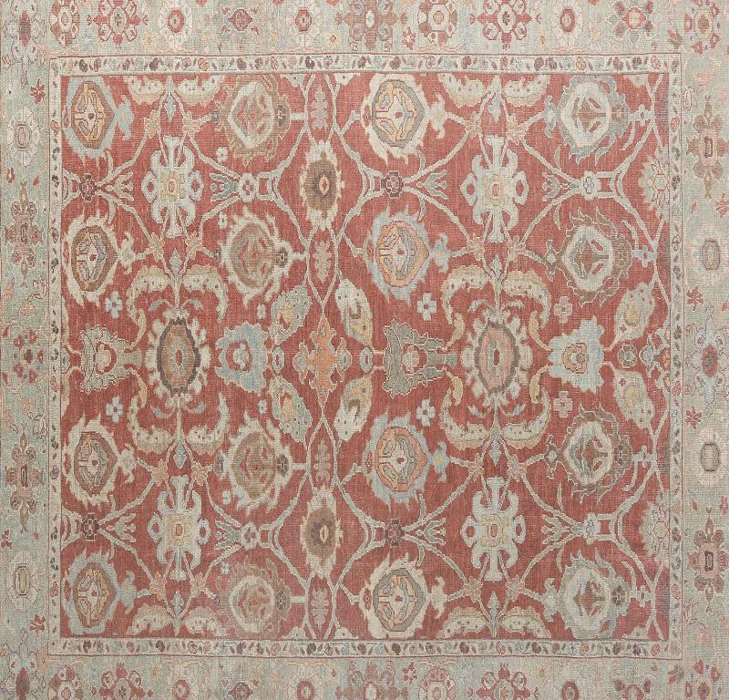 Sultanabad-Teppiche aus der Türkei – Design – 99037 im Zustand „Hervorragend“ im Angebot in Dallas, TX