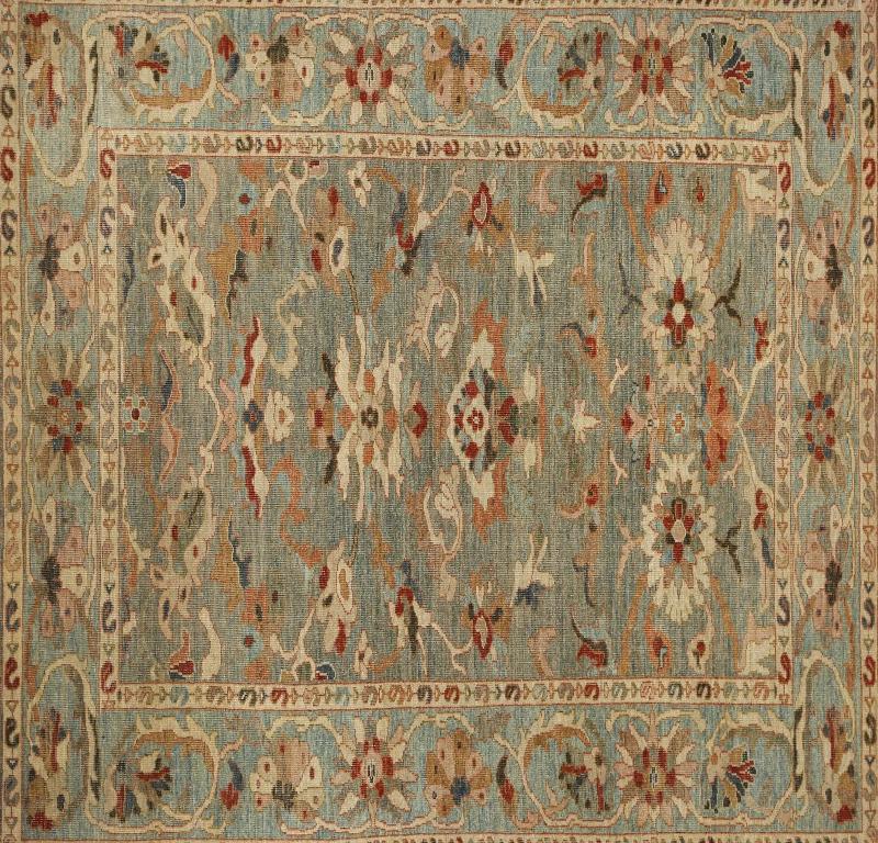Turkish Turkey Sultanabad Area Rugs - Design - 99040 For Sale