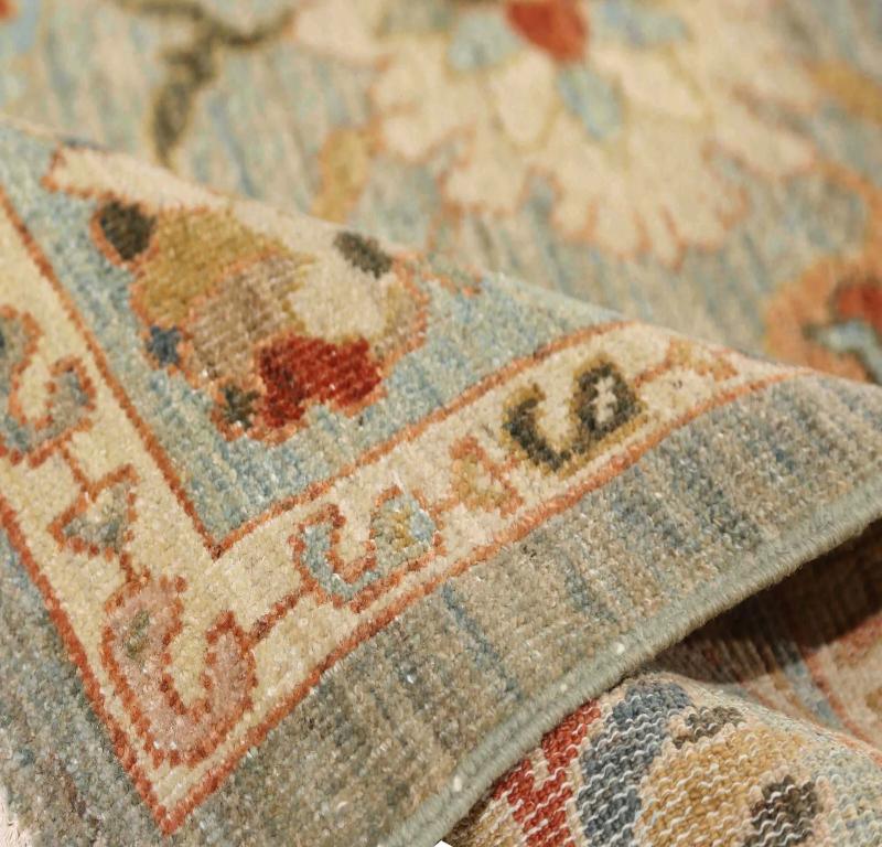Turkey Sultanabad Area Rugs - Design - 99040 In Excellent Condition For Sale In Dallas, TX