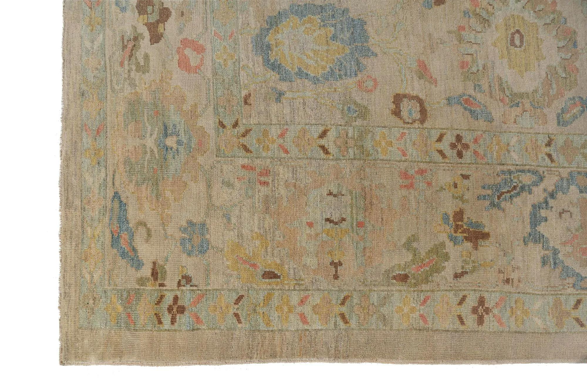 Turquía Sultanabad Rugs - Design - 99074 Anudado a mano en venta
