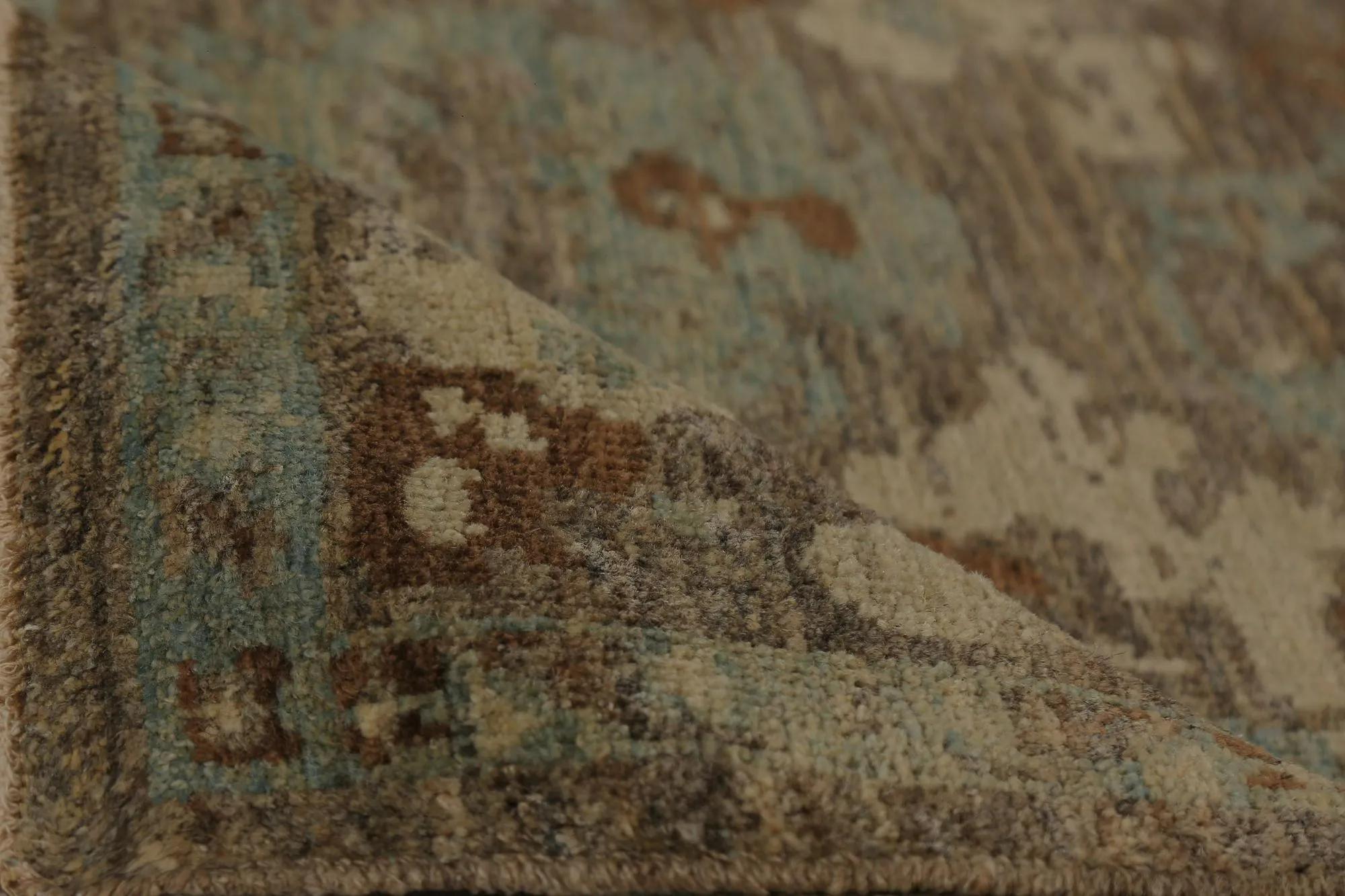 Hand-Woven Turkey Sultanabad Area Rugs - Design - 99098 For Sale