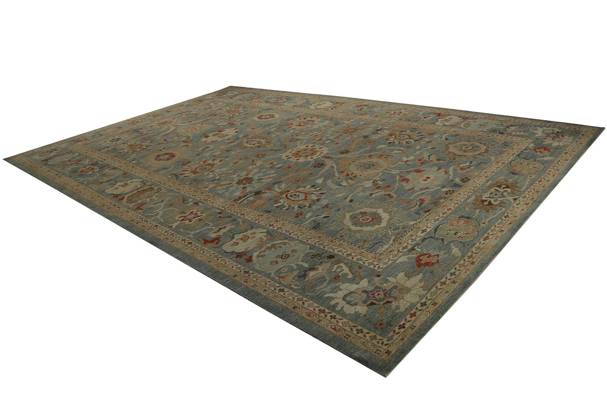 Tessuto a mano Tappeti per l'area della Turchia Sultanabad Rugs - Design - 99107 in vendita