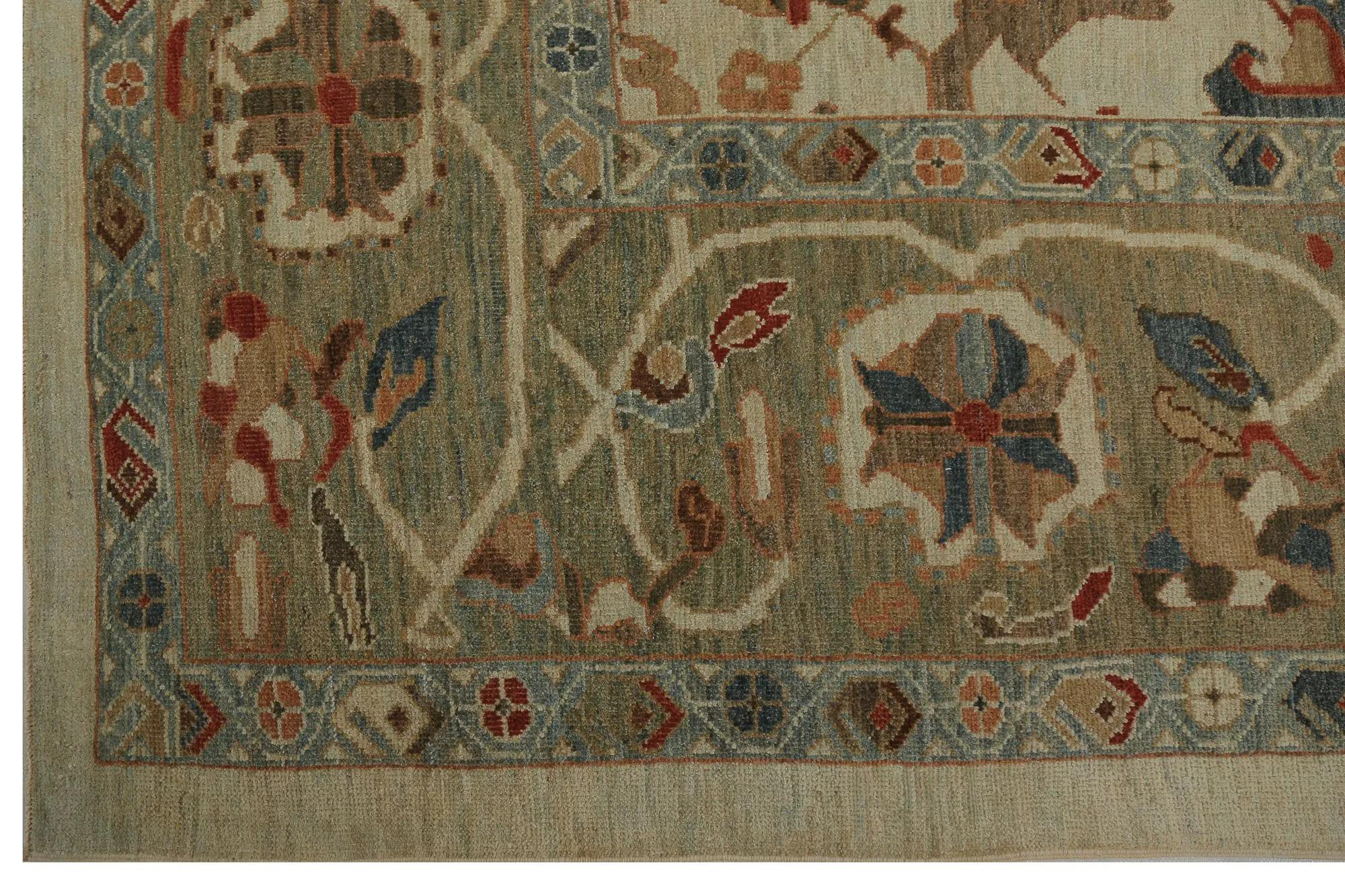 Sultanabad-Teppiche aus der Türkei – Design – 99108 (Türkisch) im Angebot
