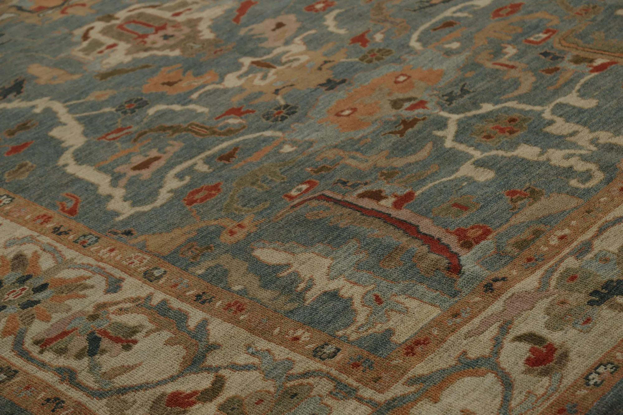 Tessuto a mano Tappeti per l'area della Turchia Sultanabad Rugs - Design - 99183 in vendita
