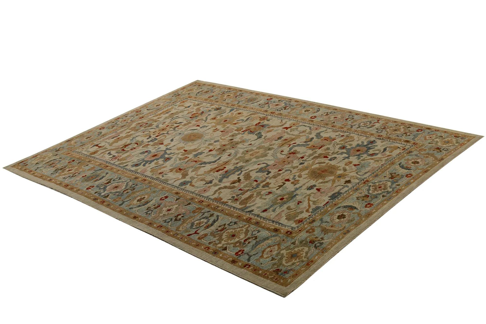 Tessuto a mano Tappeti per l'area della Turchia Sultanabad Rugs - Design - 99185 in vendita