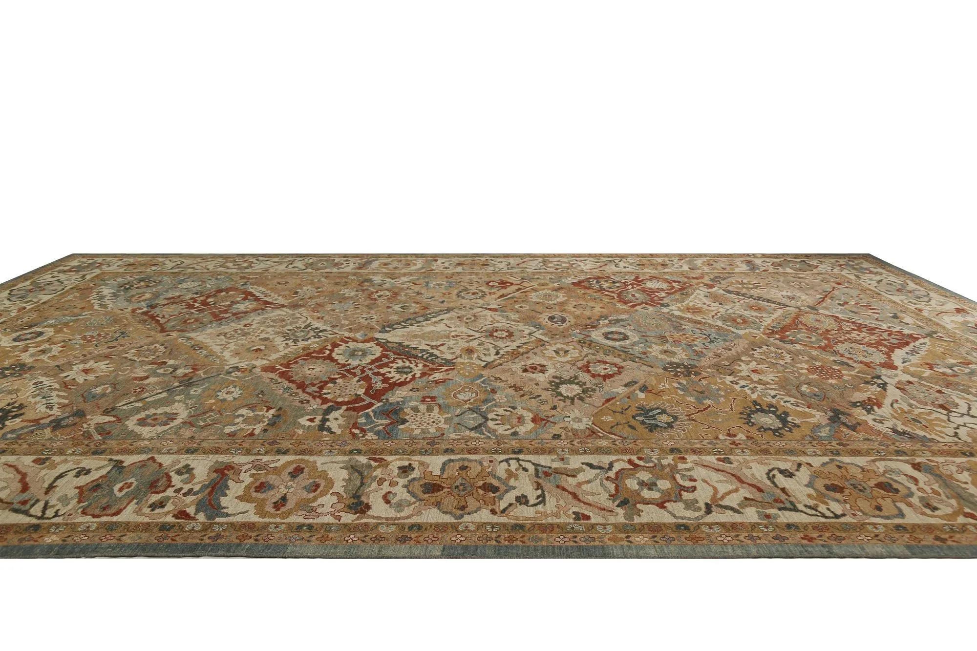 Turquía Sultanabad Rugs - Design - 99196 en Excelente estado para la venta en Dallas, TX