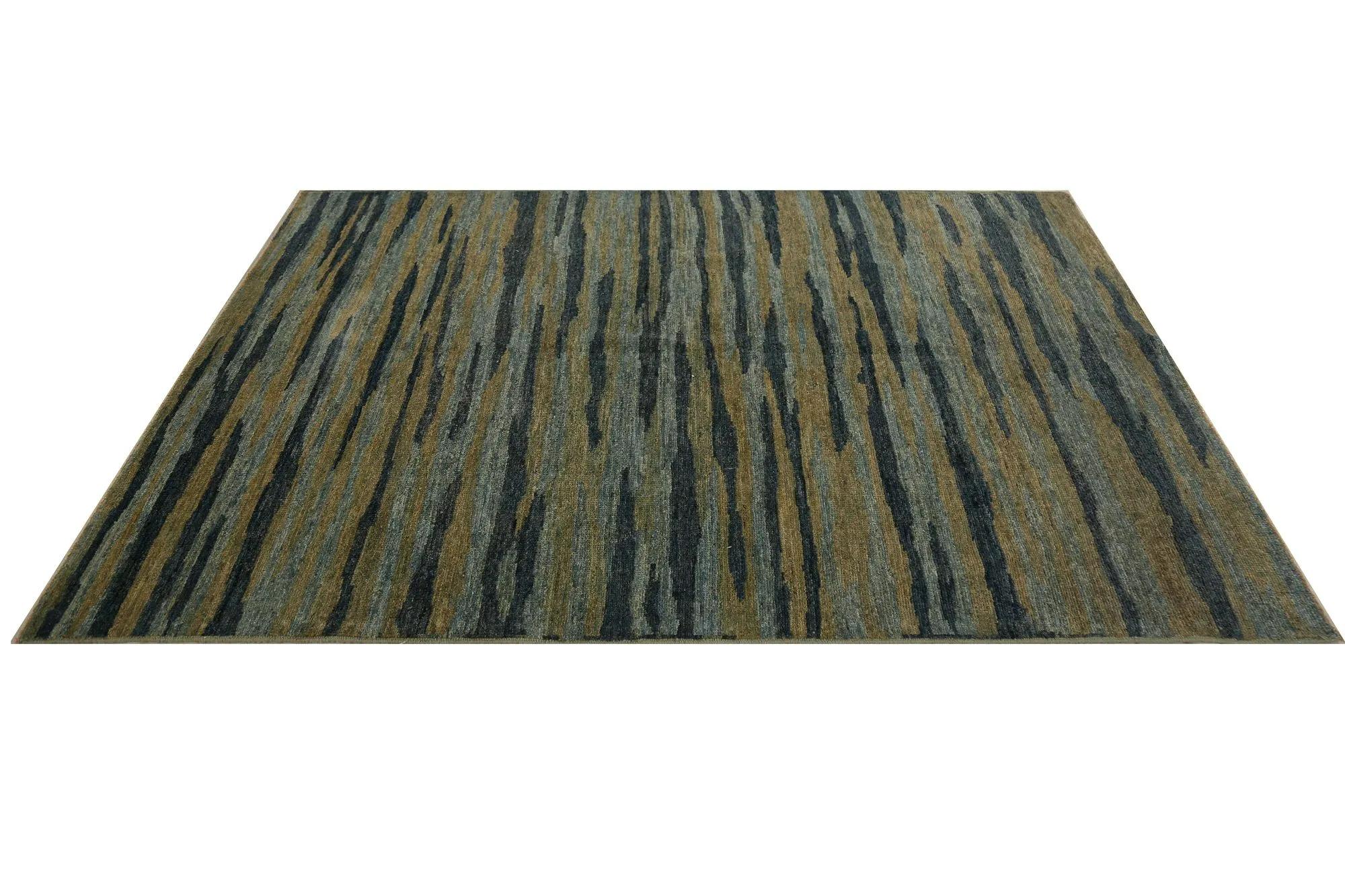 Turkey Sultanabad Area Rugs - Design - 99203 In Excellent Condition For Sale In Dallas, TX