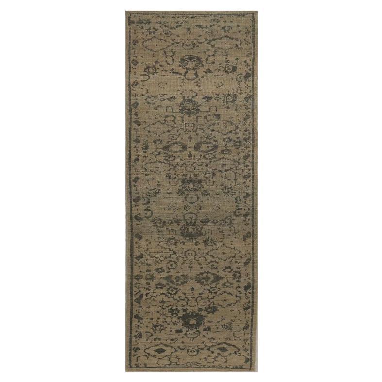 Tappeto Sultanabad Rugs - Lana Marrone Taupe Design - 98138 in vendita